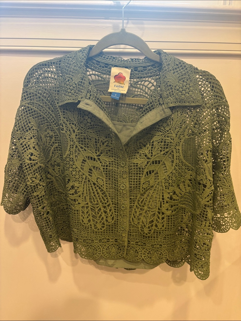 FARM Rio Green Top